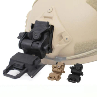 FMA Airsoft L4G24 NVG Helmet Mounting Bracket PVS15 PVS18 Night Vision Googgles Telescopic Seat Quick Disassembly Accessories