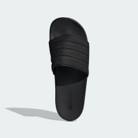 【adidas 愛迪達】Adilette Comfort 拖鞋 男鞋 女鞋 黑 運動拖鞋(ID3406)
