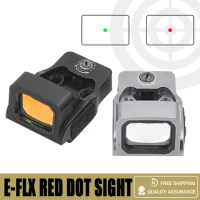 E-FLX Min Red Dot Sight 3 MOA Holographic Sight Optics with Full Original Markings for Hunting Milspec Tactical Wargame