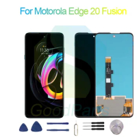 For Motorola Edge 20 Fusion LCD Display Screen 6.7" For Moto Edge 20 Fusion Touch Digitizer Assembly Replacement