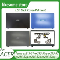 New For Acer Tensa ex215-51 ex215-51g ex215-52 ex215-52g ex215-52k ex215-52kg Laptop Case LCD Back Cover/Front Bezel/Hinges