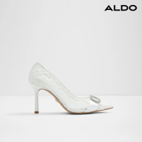 【ALDO】CAVETTA-性感女鞋神尖頭水鑽高跟鞋-女鞋(白色)