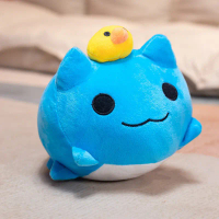 30CM Bugcat Capoo Plush Toy Anime Blue Cat Worm Cosplay Doll Stuffed Pillow for Gift