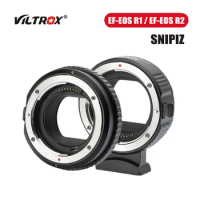 Viltrox SNIPIZ EF-EOS R1 EF-EOS R2 Auto Focus Lens Adapter Ring For Canon EF EF-S Lens To Canon RF Camera EOS R RP R3 R5 R50 R6