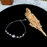 Gelang Rantai Dewasa Lapis emas Putih