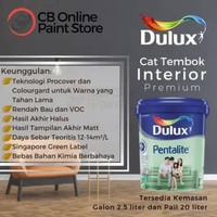CAT TEMBOK DULUX - LAKESTONE PTL 44153 - GALON PENTALITE