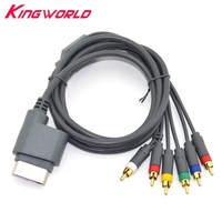 High quality cable for XBOX360 Xbox 360 Console HD TV Component Composite Cord AV Audio Video Cable Repair Accessories