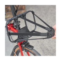 Bike S-Bag Bracket for Brompton Folding Bikes Front Carrier Frame Backpack Bascket Bag Frames Bicycle Parts Horizontal