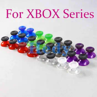 2PCS For Microsoft XBox One Series X S Controller 3d Analog Thumb Sticks Grip Joystick Cap Mushroom Cover Transparent Color