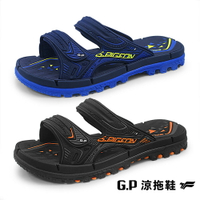 【GP】【TANK】重裝套式拖鞋(G2268M)藍綠/橘黑(SIZE:39-44) G.P