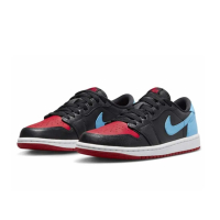 【NIKE 耐吉】休閒鞋 Air Jordan 1 Low OG W UNC to Chicago 黑藍紅 女鞋 男女段 CZ0775-046