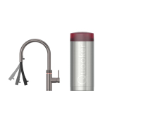 Quooker Flex 滾水水龍頭 連室溫水過濾器 COMBI+ 槍灰黑