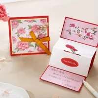 【現貨】送妳康乃馨｜母親節乾燥花機關卡片