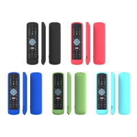 Dustproof Soft Silicone Case Remote Control Protective Cover for-Philips SMART TV NETFLIX TV Remote Control Dropship