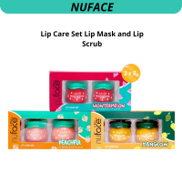 Nuface Lip Care Set Lip Mask & Lip Scrub 5gx2pcs Perawatan Bibir dengan Propolis Vitamin E Ekstrak S