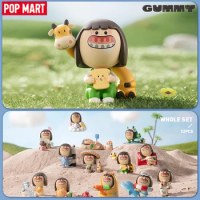 POP MART GUMMY The Happy Land Series Mystery Box 1PC/12PCS Blind Box Action Figurine Cut Toy