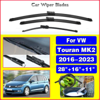 For VW Volkswagen Touran 5T 2016 - 2023 Wiper Front Rear Wiper Blade Windshield Windscreen Tailgate Window Car Accessories 2022