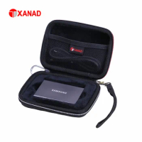 XANAD EVA Hard Case for Samsung T7 Touch SSD Waterproof Box for Samsung T7 Touch Bag(Case Only)