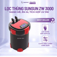 Lọc thùng Sunsun ZW3000 cho bể thủy sinh, cá cảnh