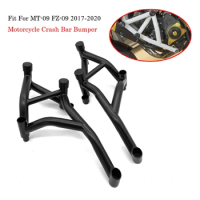 For MT-09 FZ-09 Crash Bar Motorcycle Stunt Cage Engine Guard Bumpers for Yamaha MT09 FZ09 MT 09 FZ 09 2017-2020 2018 2019 2020