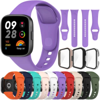 New Silicone Watchband for Redmi Watch 3 Soft TPU Replacement Sport Bracelet Smartwatch Wristband Correa for redmi watch3 active