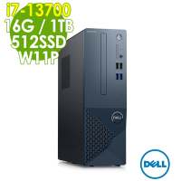 Dell 3020S-R2708BTW 商用薄型桌上型電腦(i7-13700/16G/512SSD+1TB/W11P)特仕版