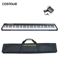 Costour Portable Piano 128 Tones Electronic Piano Digital Keyboard For Travel