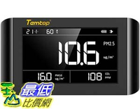 [9美國直購] PM2.5/PM10 空氣品質測量儀 Temtop P1000 Air Quality Monitor for PM2.5 PM10 CO2 Temperature Humidity Indoor Detector