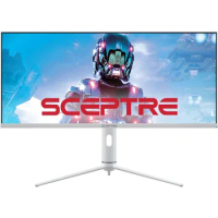 IPS 34 "White ultra wide display 3440 x 1440p HDR400 1ms up to 144Hz 95%