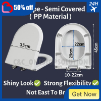 AvailableC & C Heavy Duty U shape toilet seat cover with soft close adjustable hinge cover Bowl seat