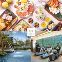 【礁溪寒沐酒店】MU TABLE平日自助午餐吃到飽+大眾湯+戶外泳池+健身房