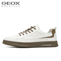 GEOX_คุณภาพสูง รองเท้าผ้าใบผู้ชาย อัปเปอร์ระบายอากาศ พื้นรองเท้าทนต่อการสึกหรอ รองเท้าอินเทรนด์ รองเ