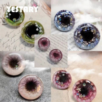 YESTARY Blythe Eyes For Crafts BJD Doll Accessories Magnet Eyes For Toys Dolls DIY Handmade Drip Rubber Eye Piece Blythe Dolls
