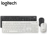 Logitech MK295 Mute Wireless Keyboard Mouse Keyboard Mouse Set Computer Home Office Games