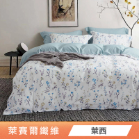 綠的寢飾 萊賽爾天絲兩用被床包組(萊西) 涼被/冷氣毯