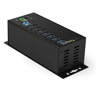 [2美國直購] 集線器 StarTech.com HB30A7AME 7 Port USB Hub with Power Adapter - Surge Protection
