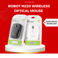 ROBOT M220 Wireless Optical Mouse Black / White