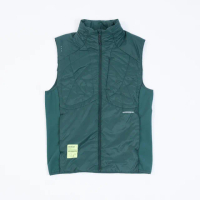 【ADISI】男SMAWARM海洋溫控超撥水彈性背心 AV2421078 翡翠綠 M-2XL(蚵殼棉 運動外套 抗風 海洋紗)