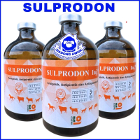SULPRODON 100 ml - Obat kejang kejang Demam penurun panas Analgesik Antipiretik - sapi kambing domba