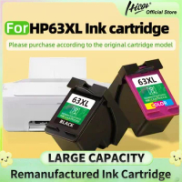 Hicor Remanufactured Ink Cartridge 63XL Compatible For HP 63 Ink Cartridge Deskjet 2130 2131 3630 4250 5230 5232 5255 3632 3633