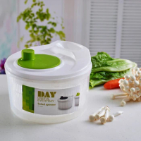 Vegetables Salad Dehydrator Crisper Strainer For Washing Drying Leafy