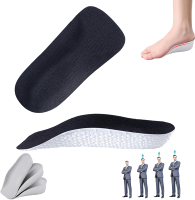 Brandone Insoles - Orthopedic High Pads 1.0 - Height Increase Insoles - Arch Support Insoles for Pla