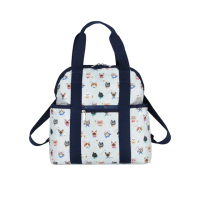 【Lesportsac】手提兩用後背包 媽媽包 送禮 禮物(晴空貓語)