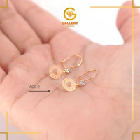 ANTING EMAS DEWASA MODEL LOVE CIRCLE EMAS ASLI KADAR 6K(300) & 8K(375) AGG 2 - ALERI 21 FASHION 38