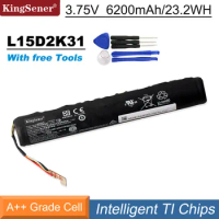 KingSener 3.75V 6200mAh 23.2WH L15D2K31 Tablet Battery for LENOVO YOGA 3-850M Yt3-850F YT3-850 YT3-850M YT3-850L L15C2K31