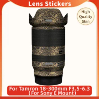 For Tamron 18-300mm F3.5-6.3 Di III-A VC VXD B061 (For Sony E Mount) Decal Skin Lens Sticker Vinyl Wrap Film 18-300 F/3.5-6.3