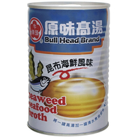 牛頭牌 原味高湯-昆布海鮮風味(411ml) [大買家]