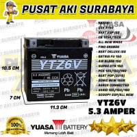 Accu Original Yuasa Ytz6V Aki Motor Vario 125 150 Satria Fu Cbr Pcx 125 160 Pasti Ori