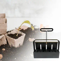 Soil Blocker 2 inch Quickly Make Soil Blocking Tool for Outdoor Vegetable Potting Soil