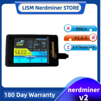 Nerdminer v2 pro New Bitcoin Solo Lottery Miner 2.8inch LCD Miner 56 KH/s Nerd Miner BTC lottery Miner